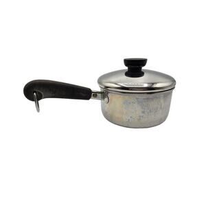 Revere Ware 1 Quart Tall Sauce Pan Stainless Steel with Lid EUC‎